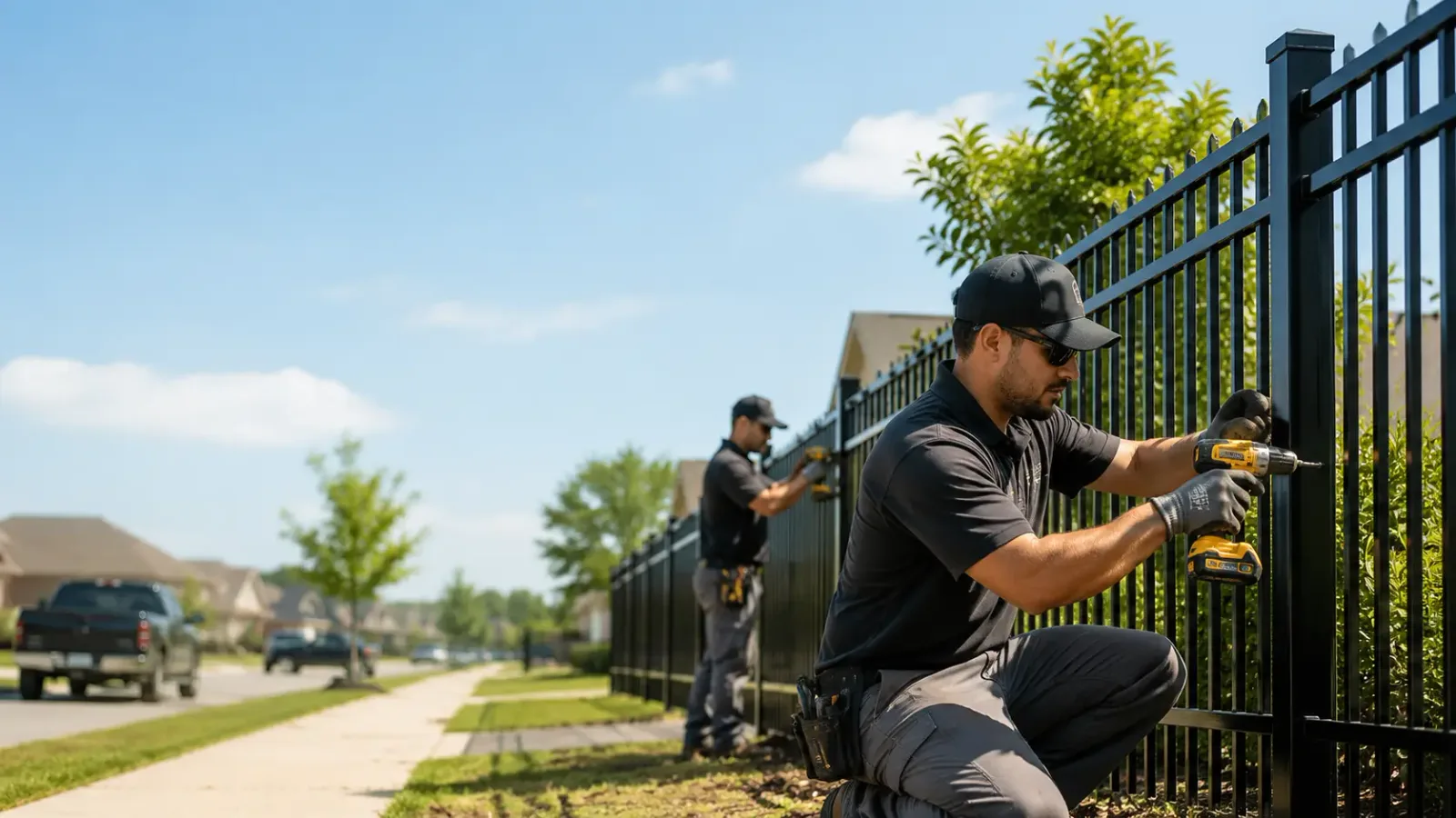 Metal Fence Installation in Hartman, AR